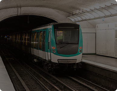 e maillage souterrain du métro